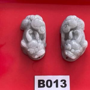 ปี่เซี๊ยะคู่ ไซส์ใหญ่ รหัส B013