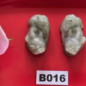 ปี่เซี๊ยะคู่ ไซส์ใหญ่ รหัส B016