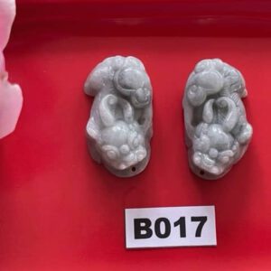 ปี่เซี๊ยะคู่ ไซส์ใหญ่ รหัส B017