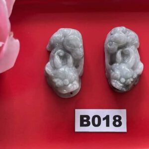 ปี่เซี๊ยะคู่ ไซส์ใหญ่ รหัส B018