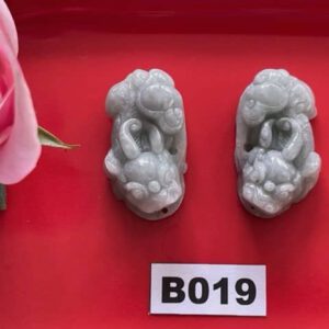 ปี่เซี๊ยะคู่ ไซส์ใหญ่ รหัส B019
