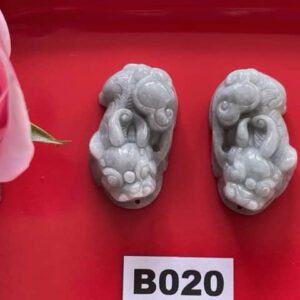 ปี่เซี๊ยะคู่ ไซส์ใหญ่ รหัส B020