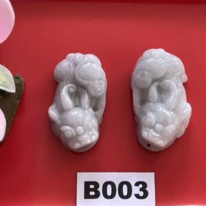 ปี่เซี๊ยะคู่ ไซส์ใหญ่ รหัส B003