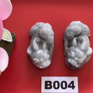 ปี่เซี๊ยะคู่ ไซส์ใหญ่ รหัส B004