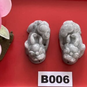 ปี่เซี๊ยะคู่ ไซส์ใหญ่ รหัส B006