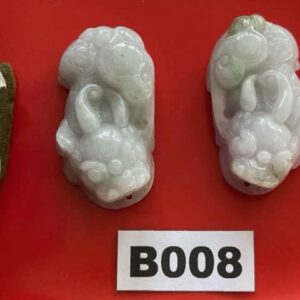 ปี่เซี๊ยะคู่ ไซส์ใหญ่ รหัส B008