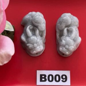 ปี่เซี๊ยะคู่ ไซส์ใหญ่ รหัส B009